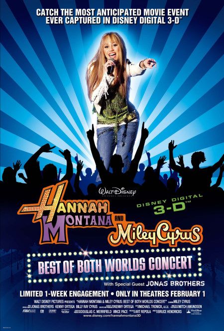 Cover van Hannah Montana/Miley Cyrus: Best of Both Worlds Concert Tour